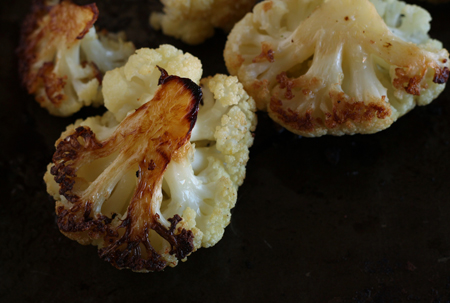 Roasted cauliflower