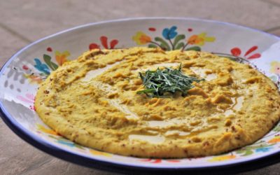 Golden Horseradish Hummus