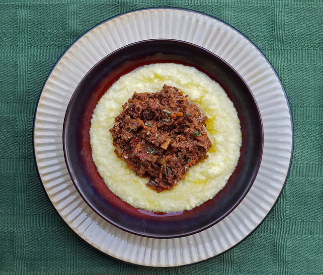 walnut mushroom ragout