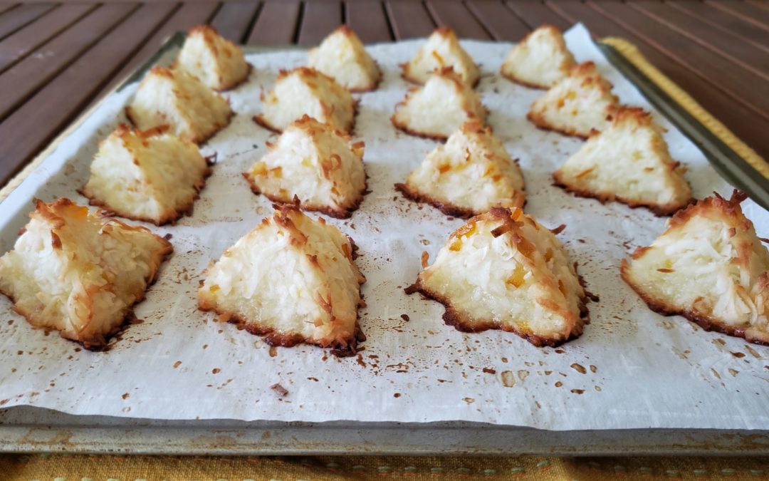 Marmalade Macaroons or Rochers à la Noix de Coco