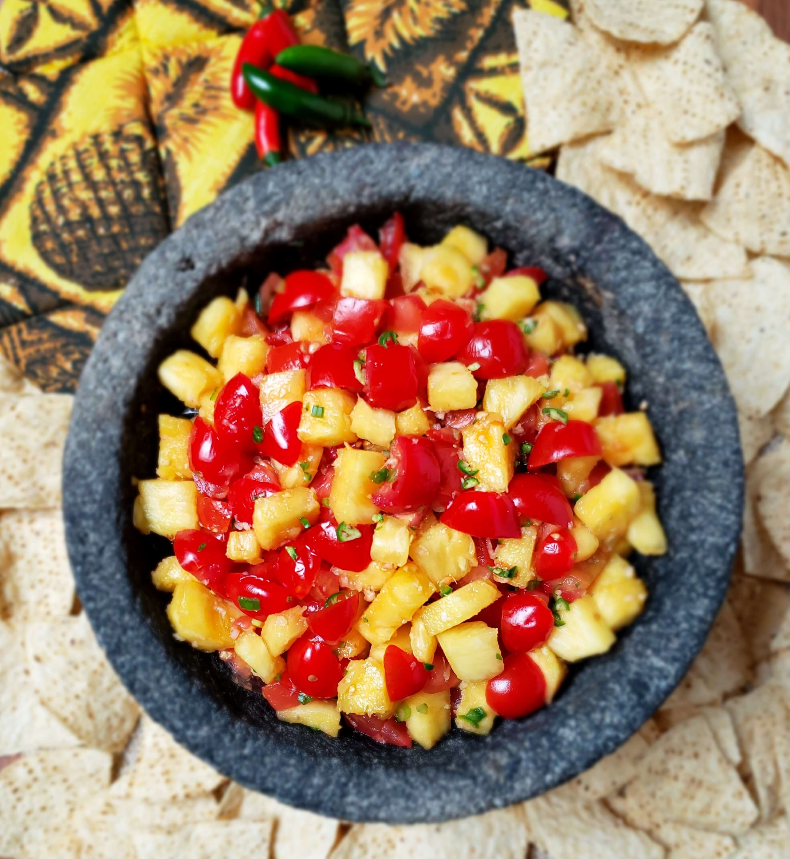 Pineapple ginger salsa recipe